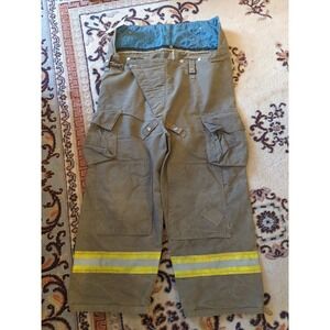 Retired Firefighter Gear Turnout Pants FIRE USED Size 48 X 29 SHELL ONLY!!